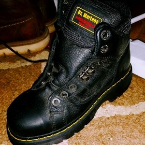 Dr. Martens industrial steel toe boots women's sz 6